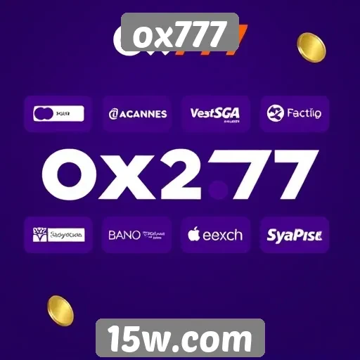 Revisão das opções de pagamento disponíveis no ox777
